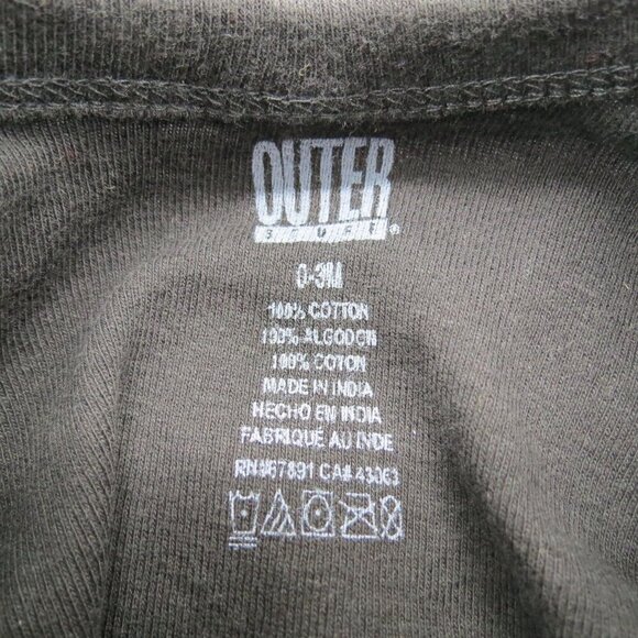 NFL Las Vegas Raiders Set of 2 Infant 0/3m Black Bodysuits One Piece Creeper - Picture 5 of 9